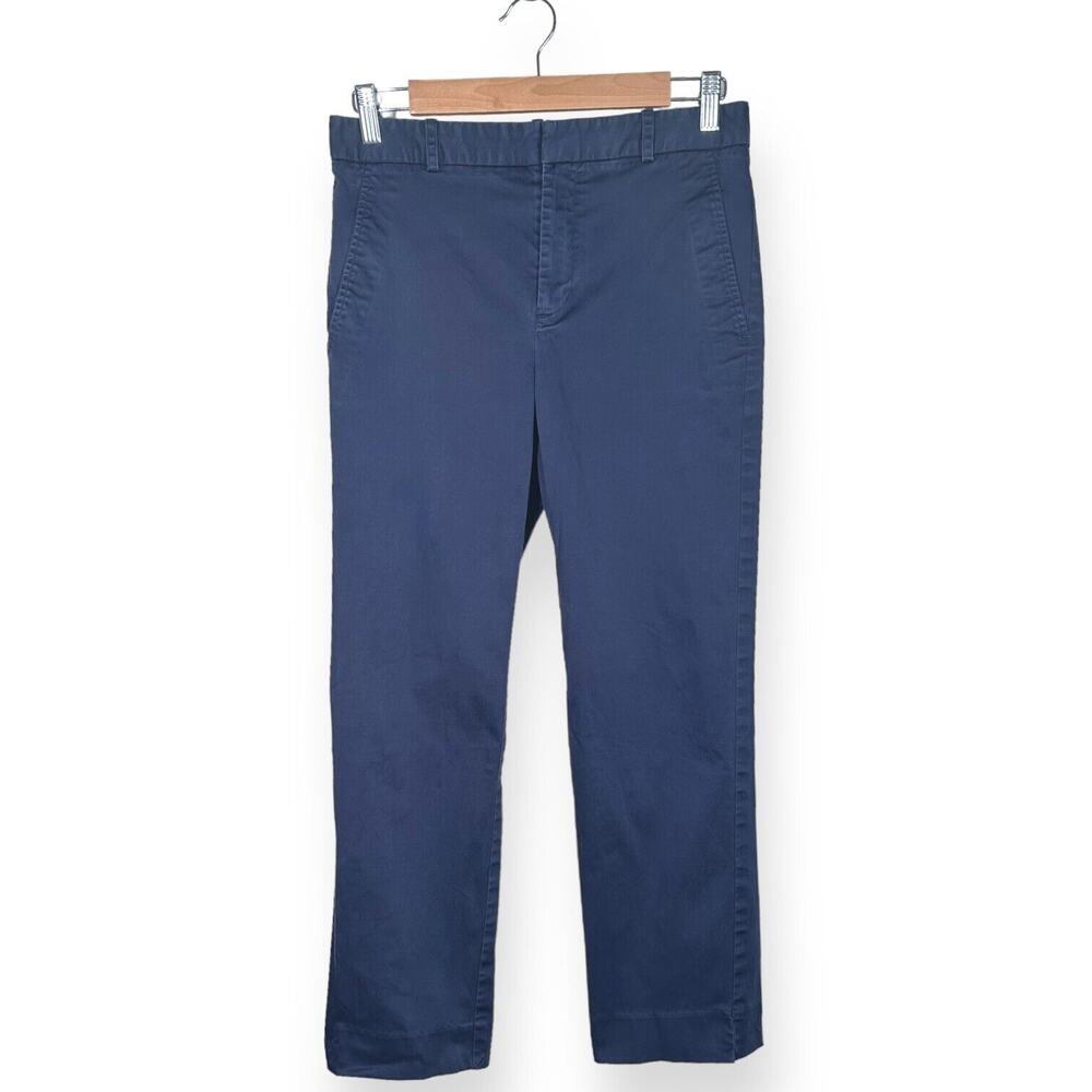 RALPH LAUREN GOLF Classic Chino Golf Fit Pants Mid Rise Blue Tapered Fit Size 4